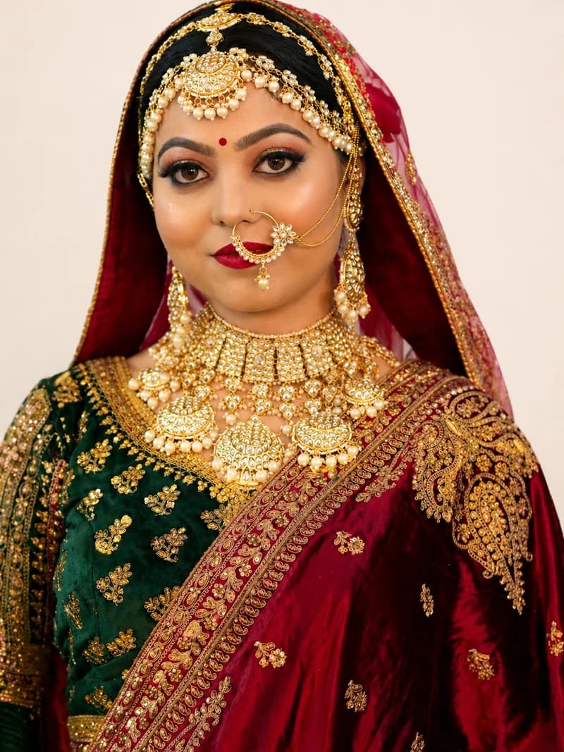 After bridal makeup — Ankit Sahni Makeover